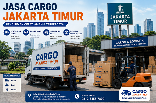 Jasa Cargo Jakarta Timur Solusi Pengiriman Cepat, Aman, dan Terpercaya